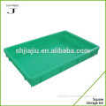 Popular stackable square plastic crate box sale